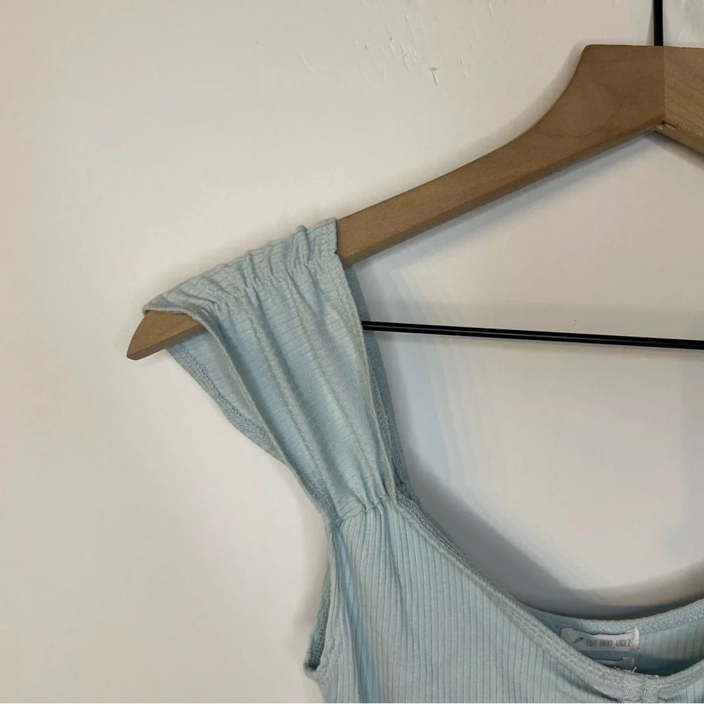 Out From Under from Urban Outfitters Beatrice Cinched Cutout Bodysuit, Size M - Picture 5 of 10